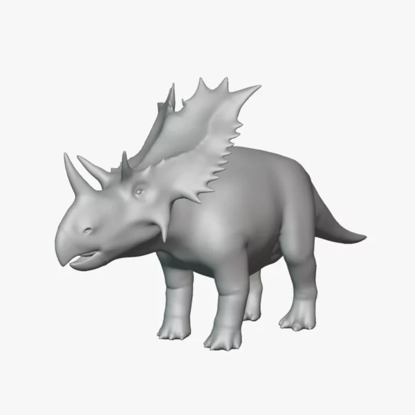Utahceratops Basemesh 3D Model Free Download 3D Model Creature Guard