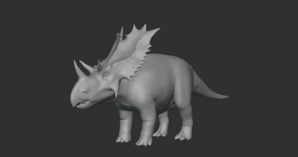 Utahceratops Basemesh 3D Model Free Download 3D Model Creature Guard 3