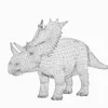 Utahceratops Basemesh 3D Model Free Download 3D Model Creature Guard 18