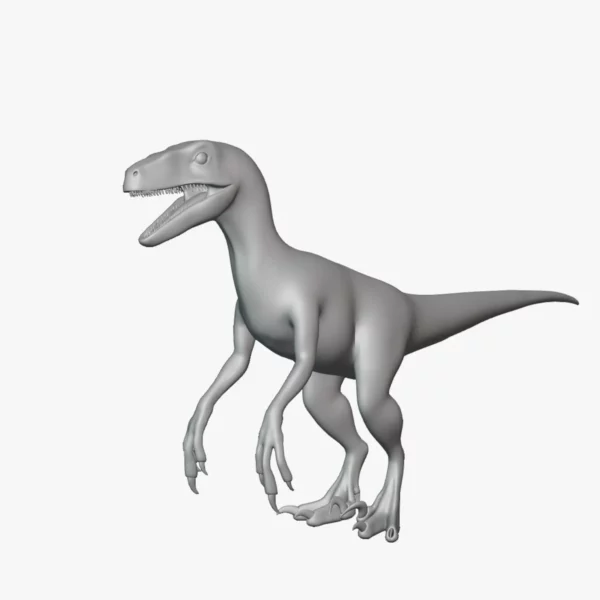 Velociraptor Basemesh 3D Model Free Download 3D Model Creature Guard
