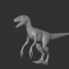 Velociraptor Basemesh 3D Model Free Download 3D Model Creature Guard 12