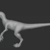Velociraptor Basemesh 3D Model Free Download 3D Model Creature Guard 14