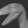 Velociraptor Basemesh 3D Model Free Download 3D Model Creature Guard 16