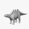 Wuerhosaurus Basemesh 3D Model Free Download 3D Model Creature Guard 10
