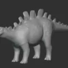 Wuerhosaurus Basemesh 3D Model Free Download 3D Model Creature Guard 12