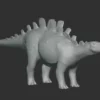 Wuerhosaurus Basemesh 3D Model Free Download 3D Model Creature Guard 13