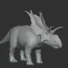 Xenoceratops Basemesh 3D Model Free Download 3D Model Creature Guard 13