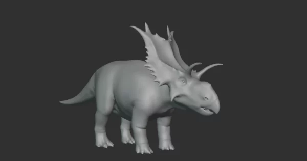 Xenoceratops Basemesh 3D Model Free Download 3D Model Creature Guard 4