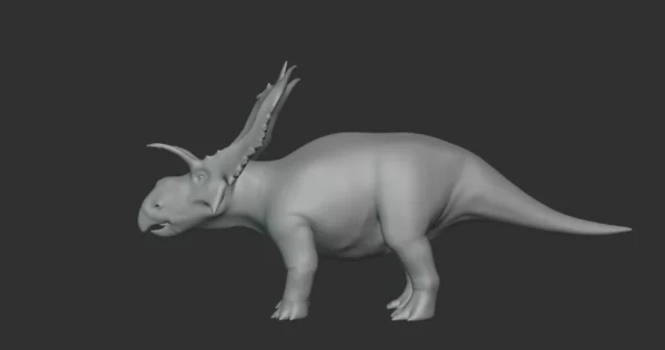 Xenoceratops Basemesh 3D Model Free Download 3D Model Creature Guard 5