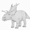 Xenoceratops Basemesh 3D Model Free Download 3D Model Creature Guard 18