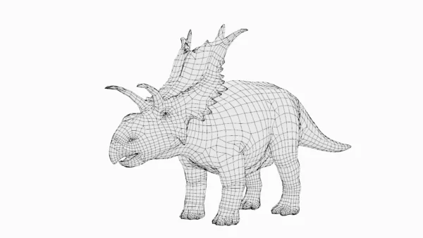 Xenoceratops Basemesh 3D Model Free Download 3D Model Creature Guard 9