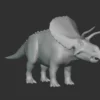 Zuniceratops Basemesh 3D Model Free Download 3D Model Creature Guard 13