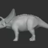 Zuniceratops Basemesh 3D Model Free Download 3D Model Creature Guard 15