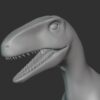 Atrociraptor Basemesh 3D Model Free Download 3D Model Creature Guard 12