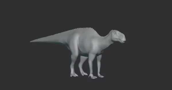 Kamuysaurus Basemesh 3D Model Free Download 3D Model Creature Guard 4