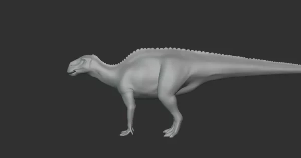 Kamuysaurus Basemesh 3D Model Free Download 3D Model Creature Guard 5