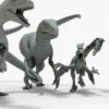Collection of Raptor 3D Models Rigged Basemesh 3D Model Creature Guard 49