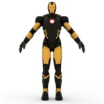 Black Iron Man 3d model_(2)