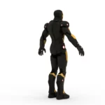 Black Iron Man 3d model_(4)