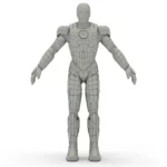 Black Iron Man 3d model_(9)