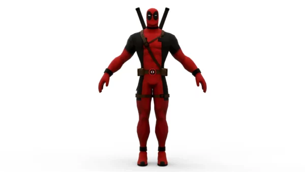Deadpool 3D Model Free Download 3D Model Creature Guard 3