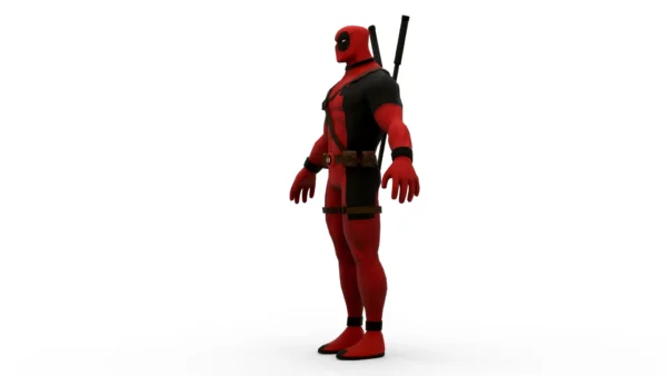 Deadpool 3D Model Free Download 3D Model Creature Guard 4