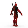 Deadpool 3D Model Free Download 3D Model Creature Guard 16