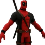 Deadpool 3d model_(6)