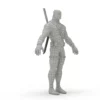 Deadpool 3D Model Free Download 3D Model Creature Guard 18