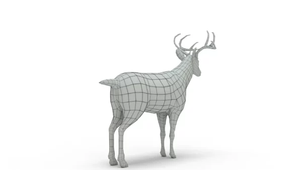 Deer 3D Model Free Download 3D Model Creature Guard 11