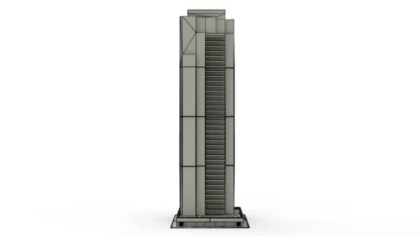 High Rise Apartment Building 3D Model Free Download 3D Model Creature Guard 10