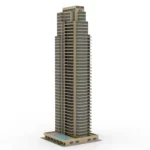 High Rise Apartment Building 3D Model_(3)