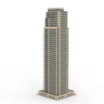 High Rise Apartment Building 3D Model_(4)