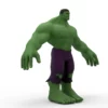 Marvel Hulk 3D Model Free Download 3D Model Creature Guard 12