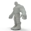 Marvel Hulk 3D Model Free Download 3D Model Creature Guard 20