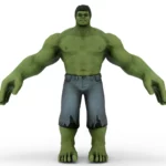 Hulk 3d model_(2)