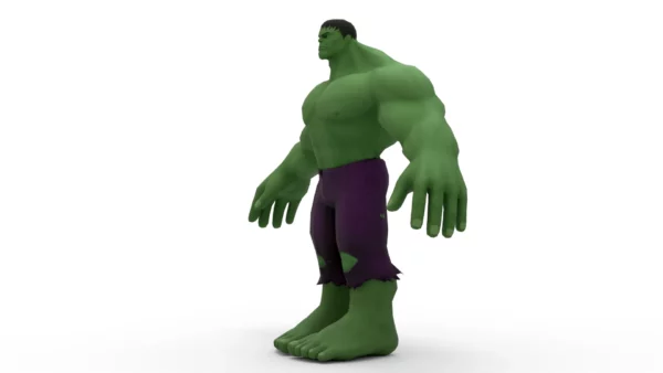 Marvel Hulk 3D Model Free Download 3D Model Creature Guard 3