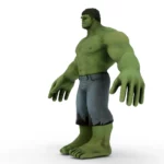 Hulk 3d model_(3)