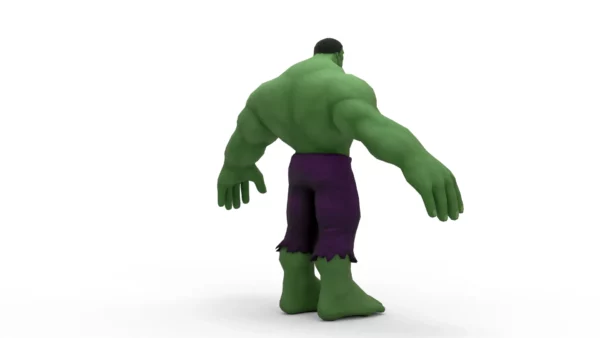 Marvel Hulk 3D Model Free Download 3D Model Creature Guard 6