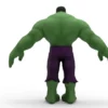 Marvel Hulk 3D Model Free Download 3D Model Creature Guard 15