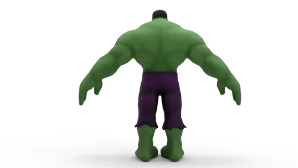 Marvel Hulk 3D Model Free Download 3D Model Creature Guard 5