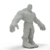 Marvel Hulk 3D Model Free Download 3D Model Creature Guard 18