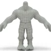 Marvel Hulk 3D Model Free Download 3D Model Creature Guard 19