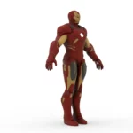 Iron man 3d model_(1)