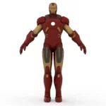 Iron man 3d model_(2)