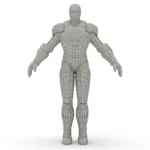 Iron man 3d model_(9)