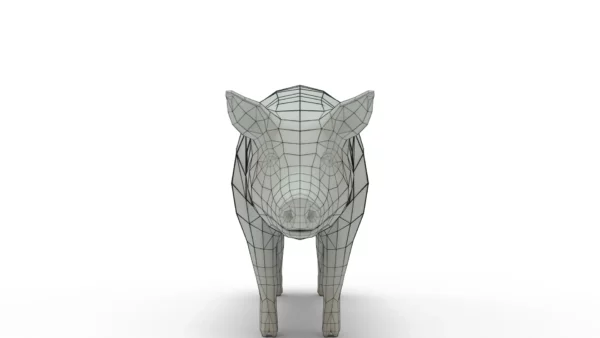 Pig Pack 3D Model Free Download 3D Model Creature Guard 16