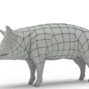 Pig Pack 3D Model Free Download 3D Model Creature Guard 31