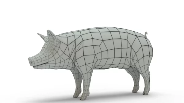 Pig Pack 3D Model Free Download 3D Model Creature Guard 15