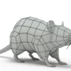 Brown Rat 3D Model Free Download 3D Model Creature Guard 19